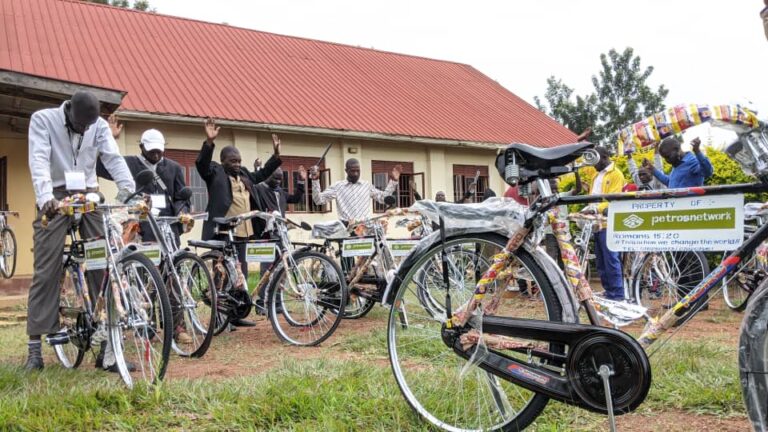 Rural Church Planters Given Bicycles