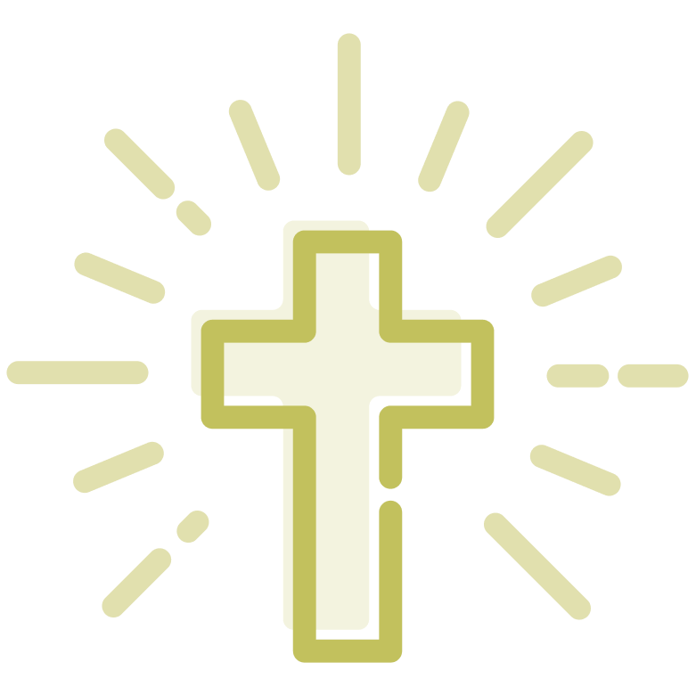 An icon representing cross sign