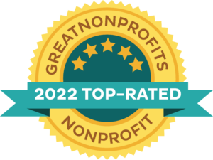Great Nonprofits Seal - 2022 Top Rated Nonprofit