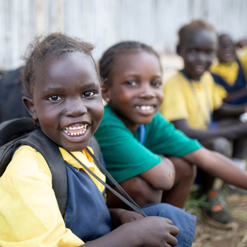 Children smiling